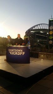 King5 live outside the stadium for game day