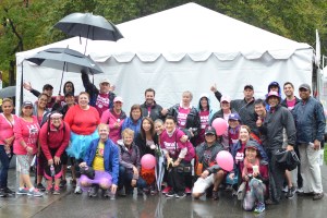 Dana's Gladiators after a wet walk