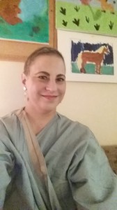 Beautiful green robes...not my color